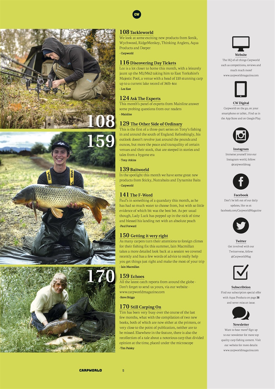 Carpworld Preview Pages