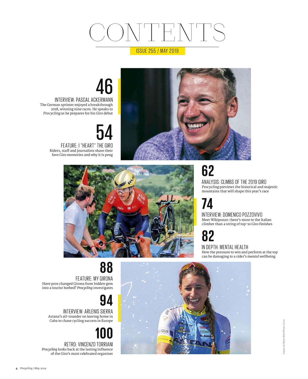 Procycling Preview Pages