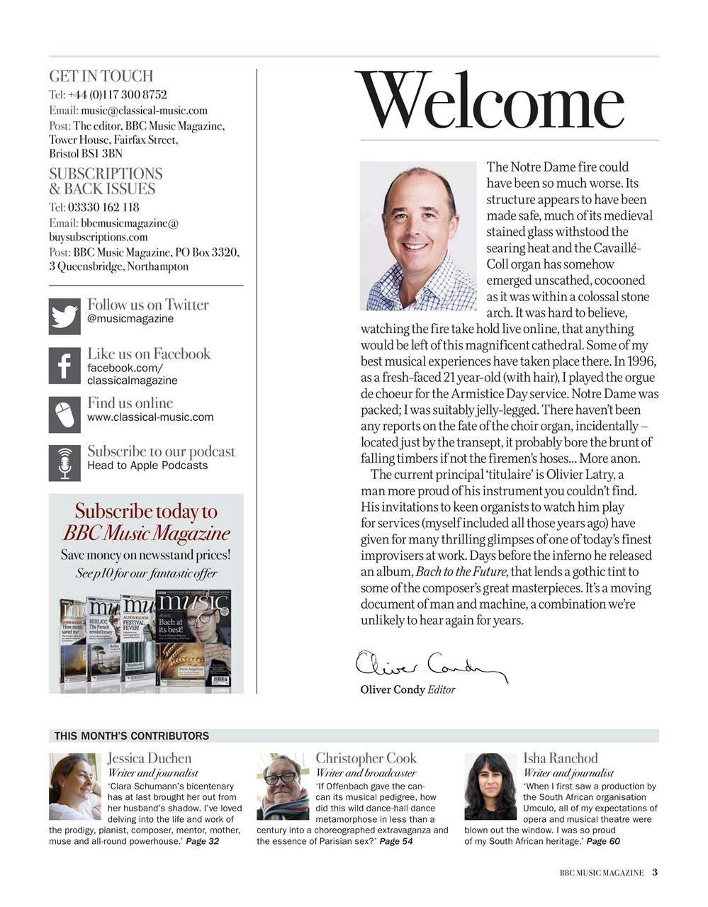 BBC Music Magazine Preview Pages