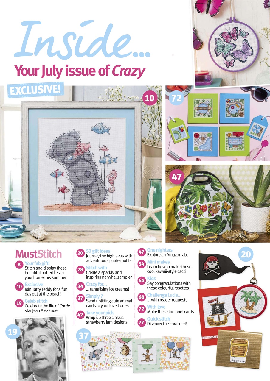 Cross Stitch Crazy Preview Pages