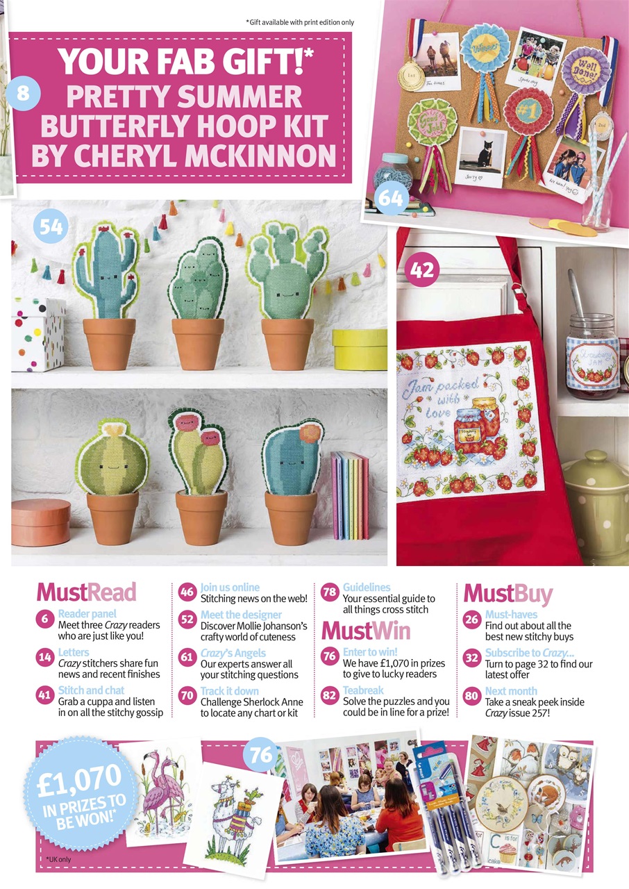 Cross Stitch Crazy Preview Pages