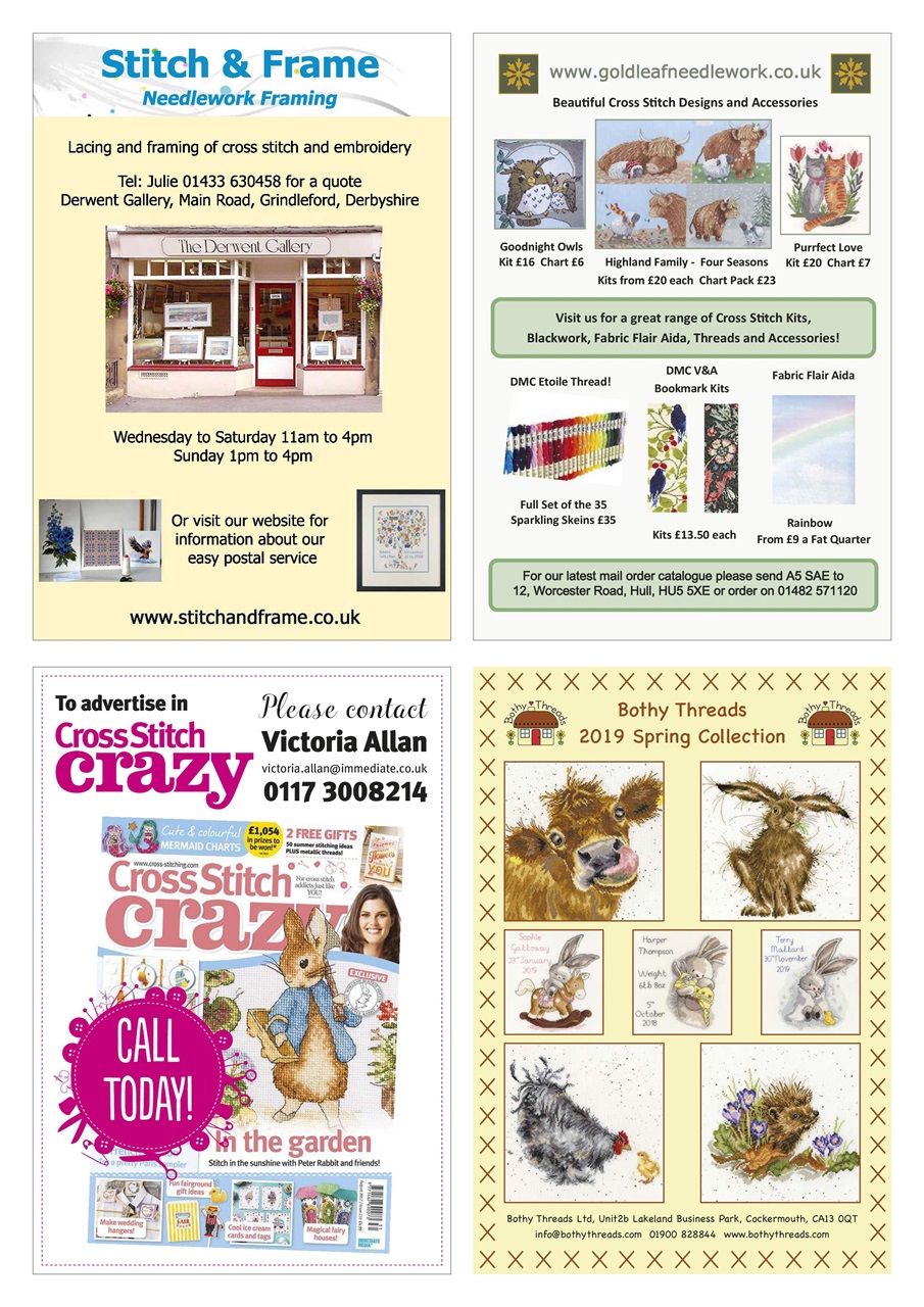 Cross Stitch Crazy Preview Pages