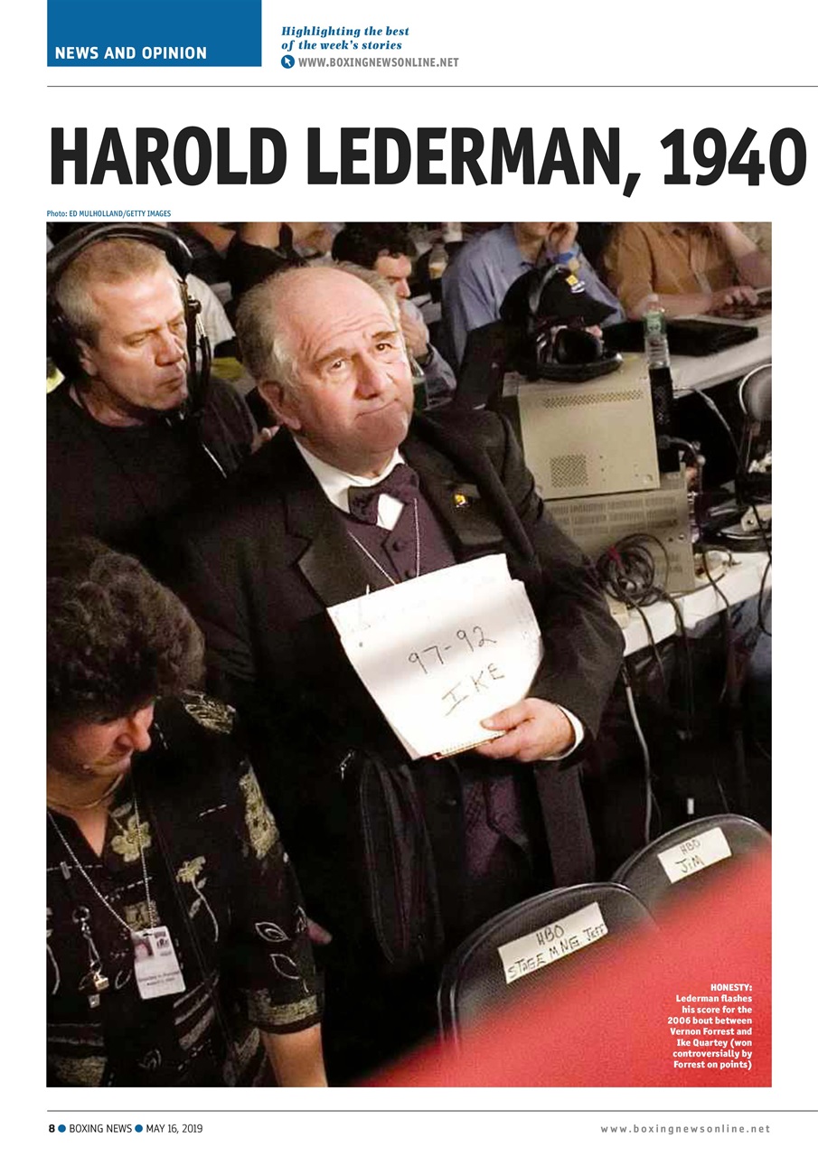 Boxing News Preview Pages