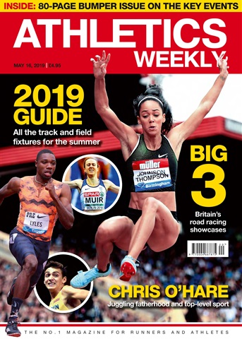 AW – Athletics Weekly Magazine issue May 16 2019