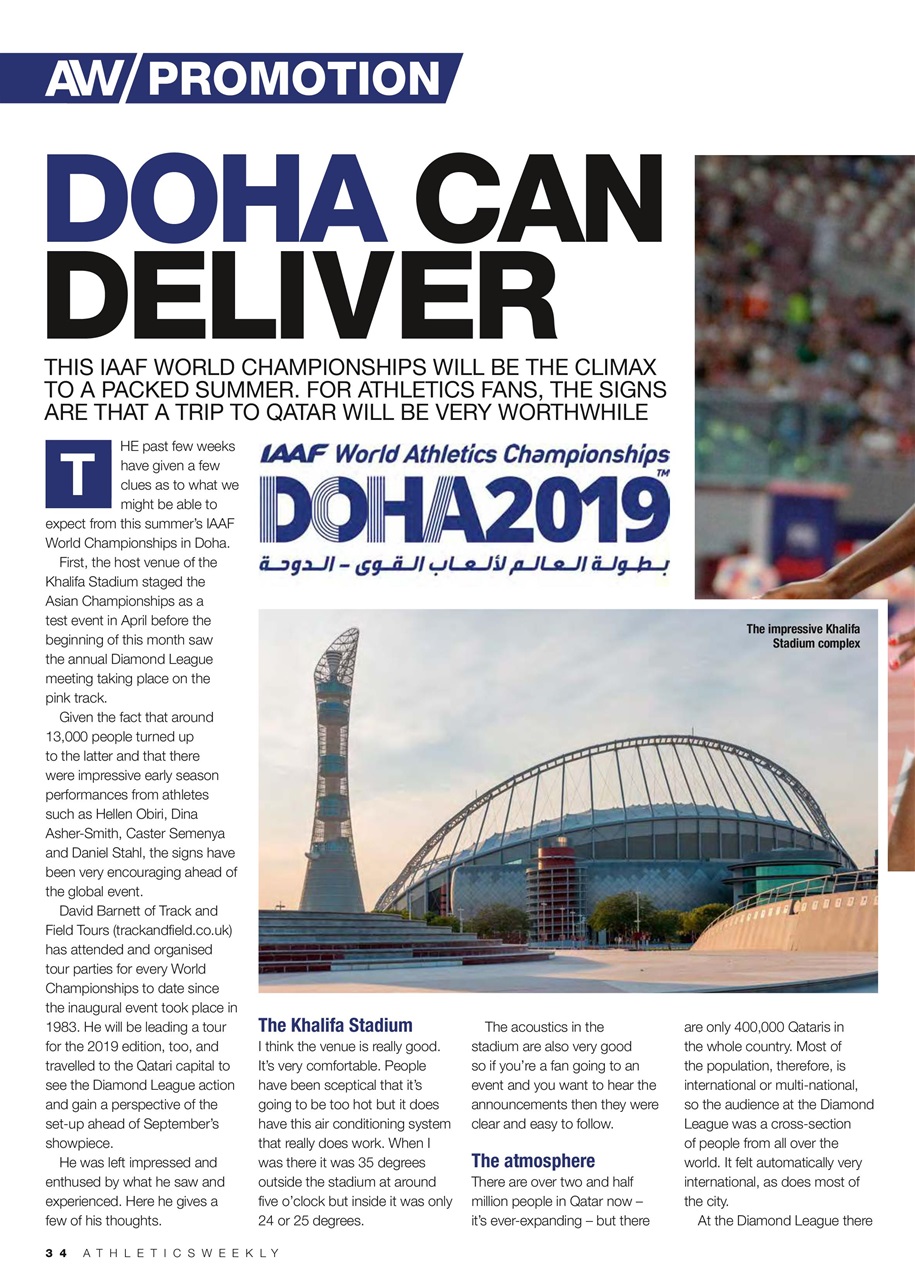 AW – Athletics Weekly Magazine Preview Pages