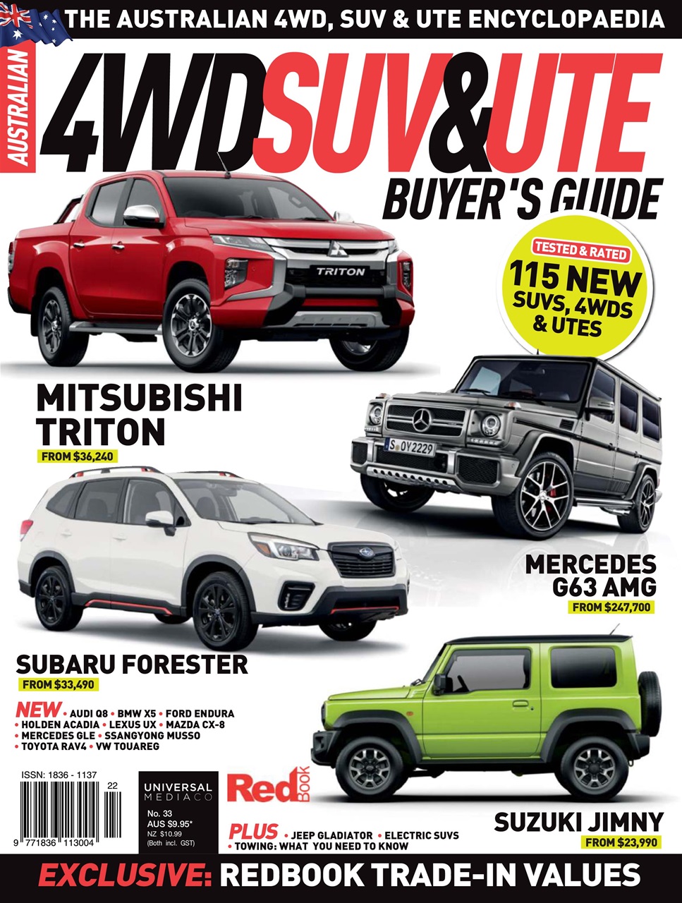Australian 4WD and SUV Buyers Guide Preview Pages