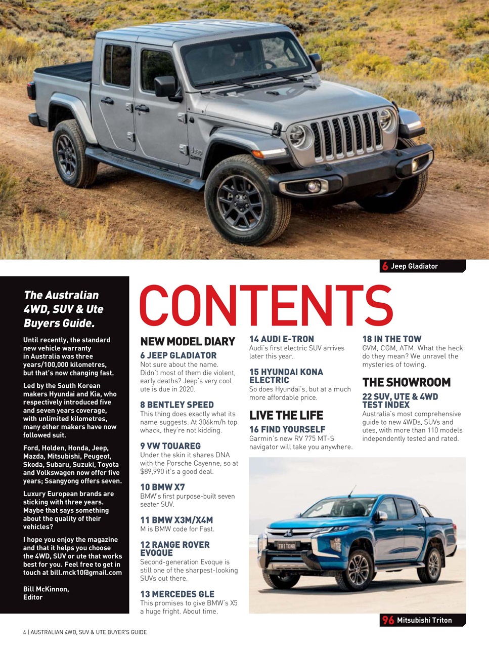 Australian 4WD and SUV Buyers Guide Preview Pages