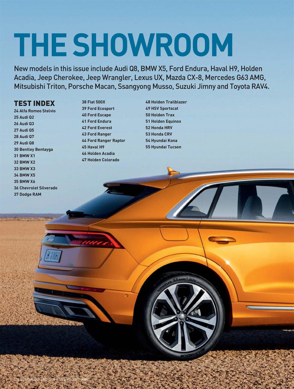 Australian 4WD and SUV Buyers Guide Preview Pages
