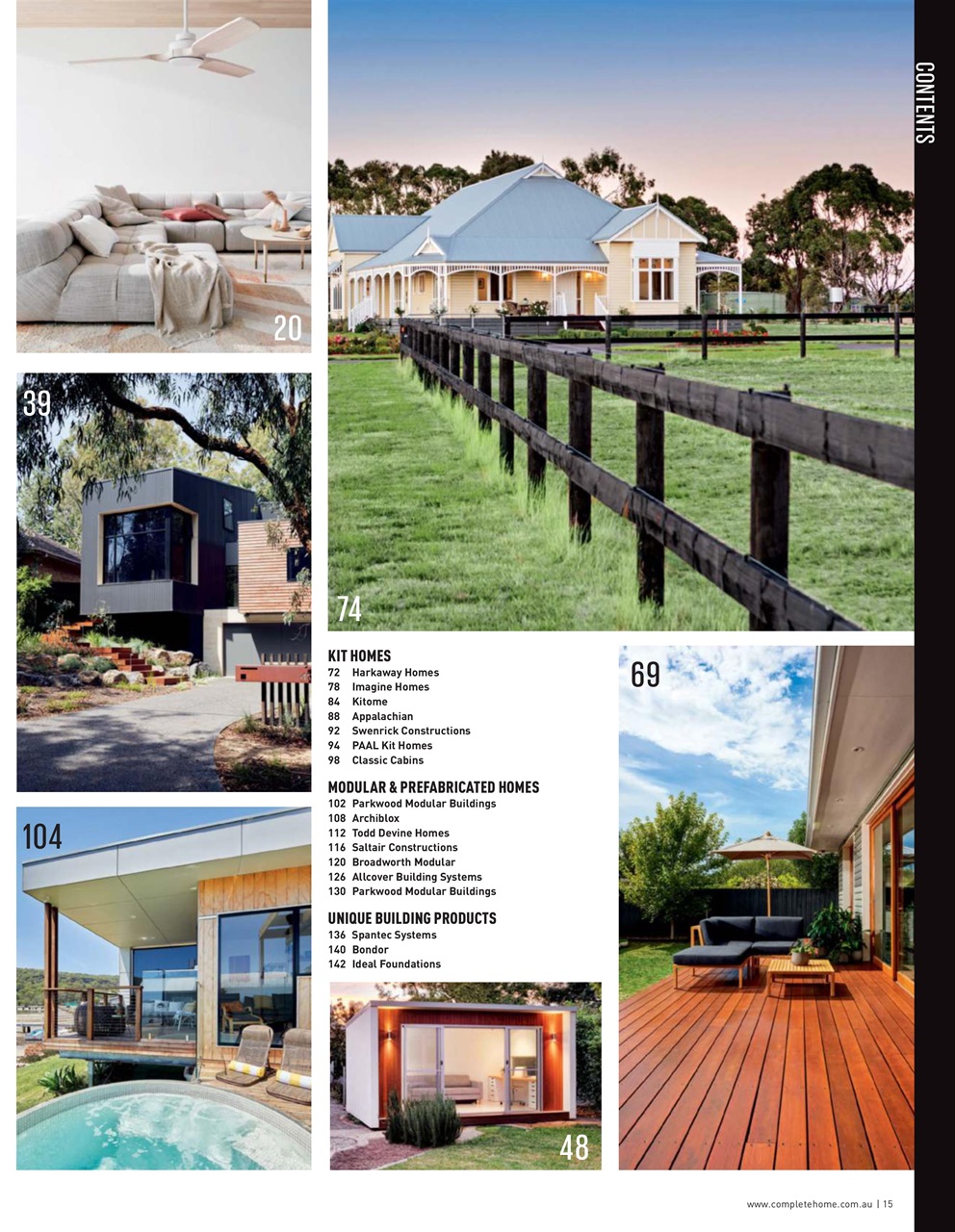 Kit Homes Yearbook Preview Pages