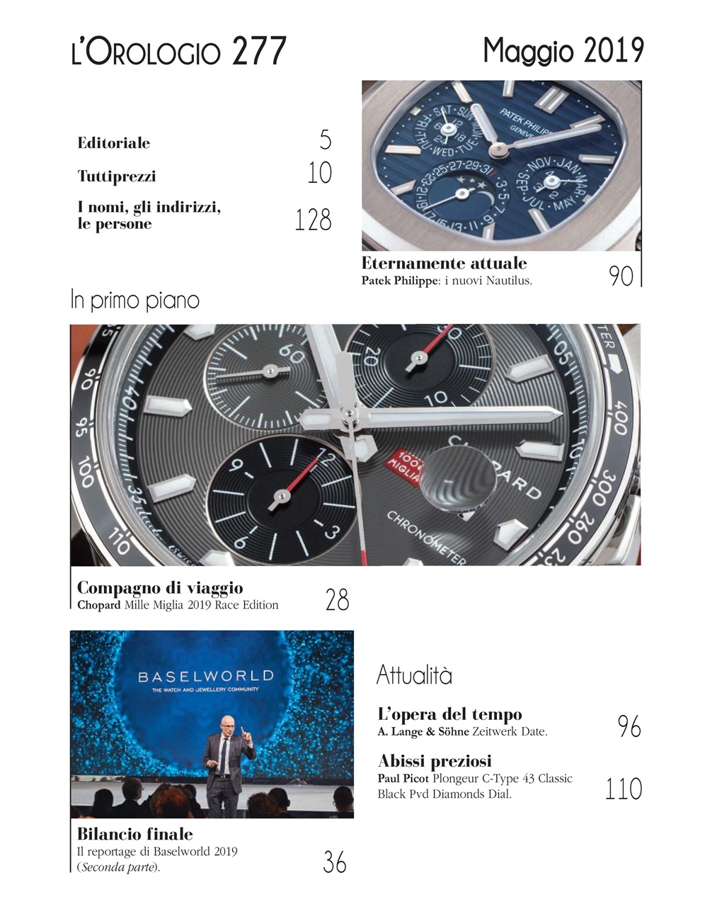 L'Orologio Preview Pages