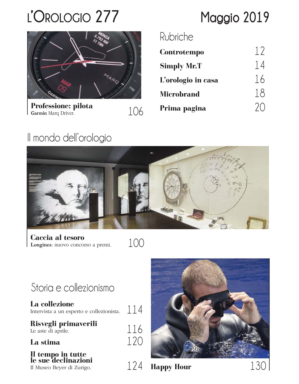 L'Orologio Preview Pages