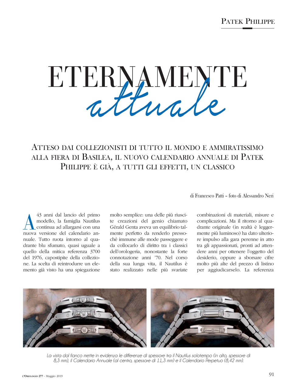 L'Orologio Preview Pages