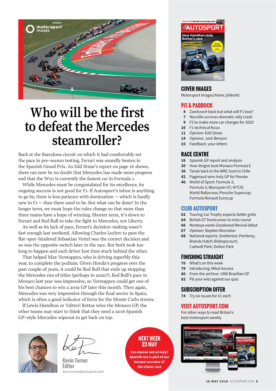 Autosport Preview Pages