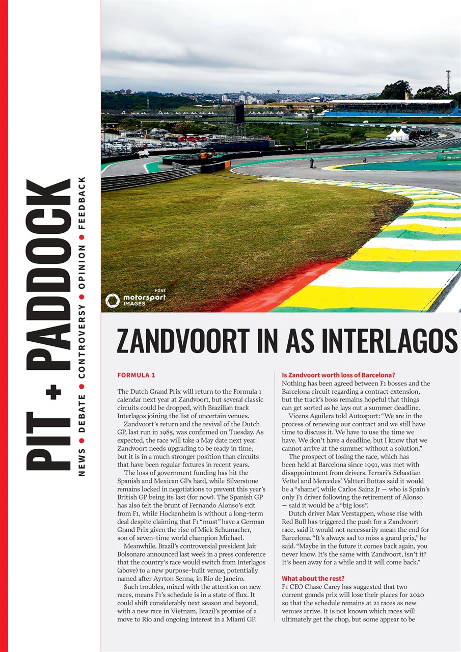 Autosport Preview Pages