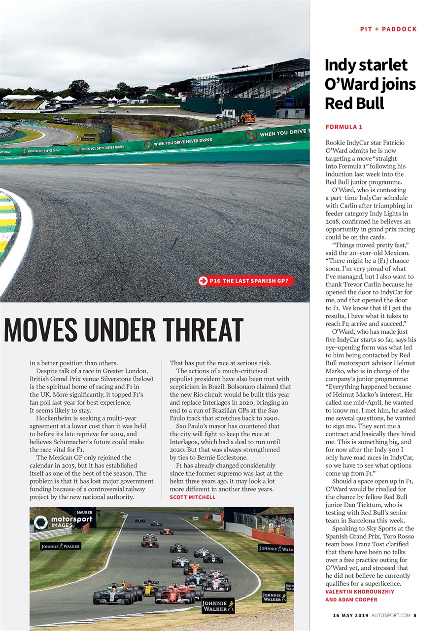 Autosport Preview Pages
