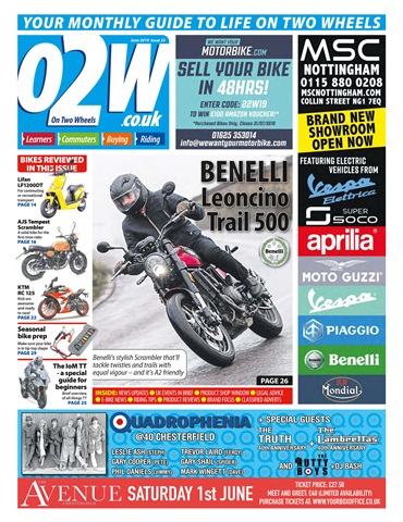 On Two Wheels June 2019 issue On Two Wheels June 2019