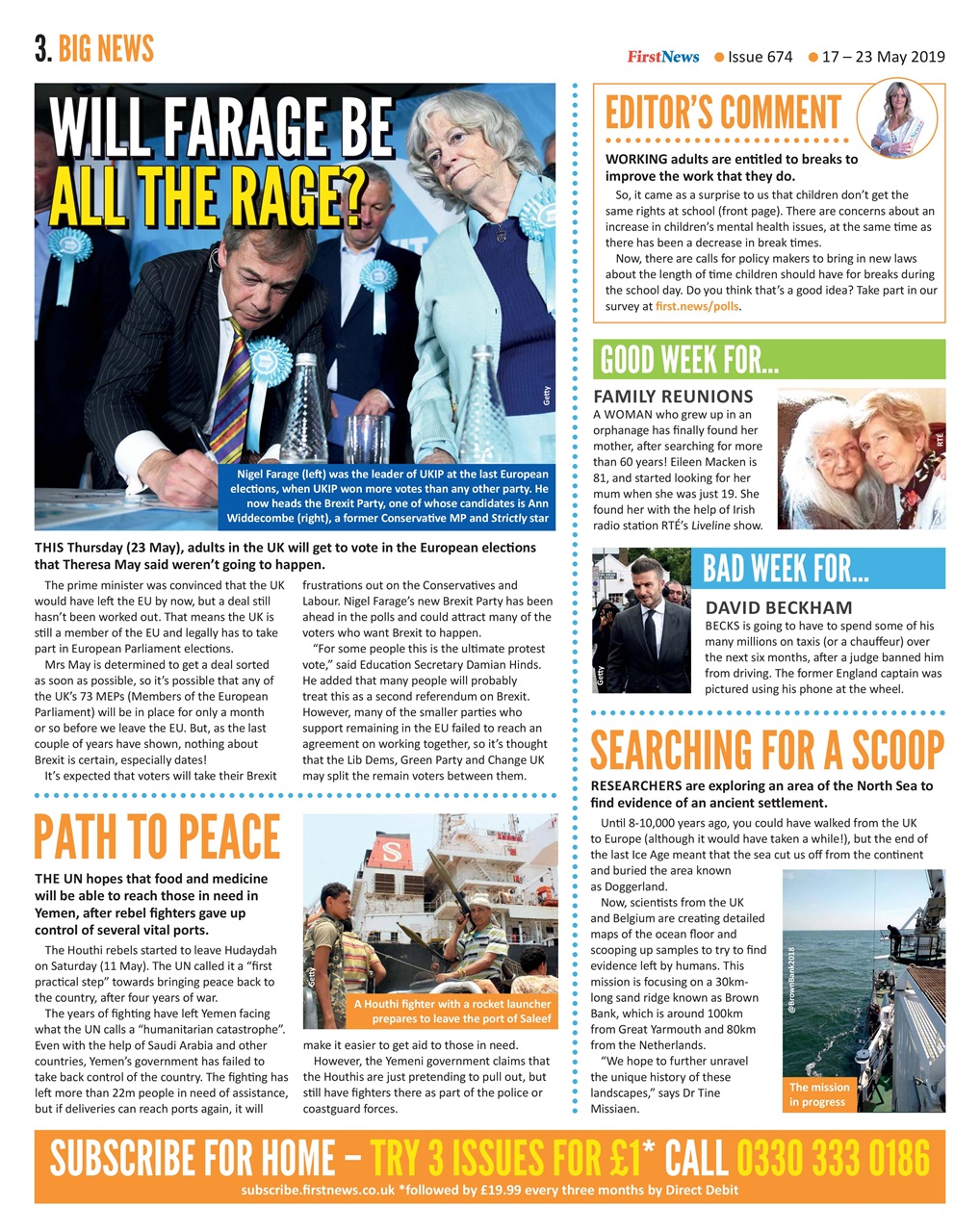 First News Preview Pages
