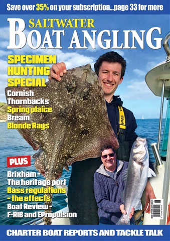 Saltwater Boat Angling issue Jun-19