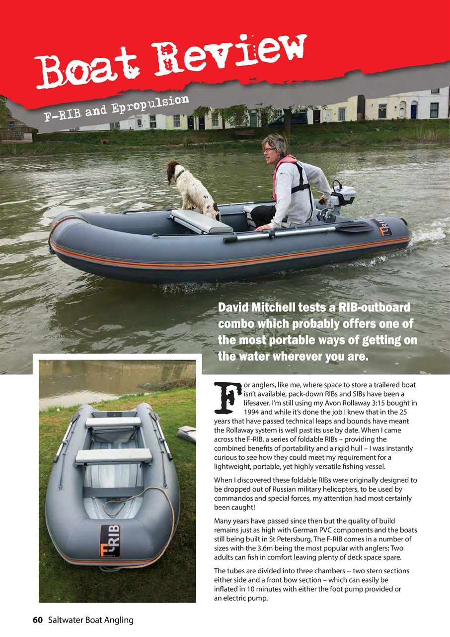 Saltwater Boat Angling Preview Pages