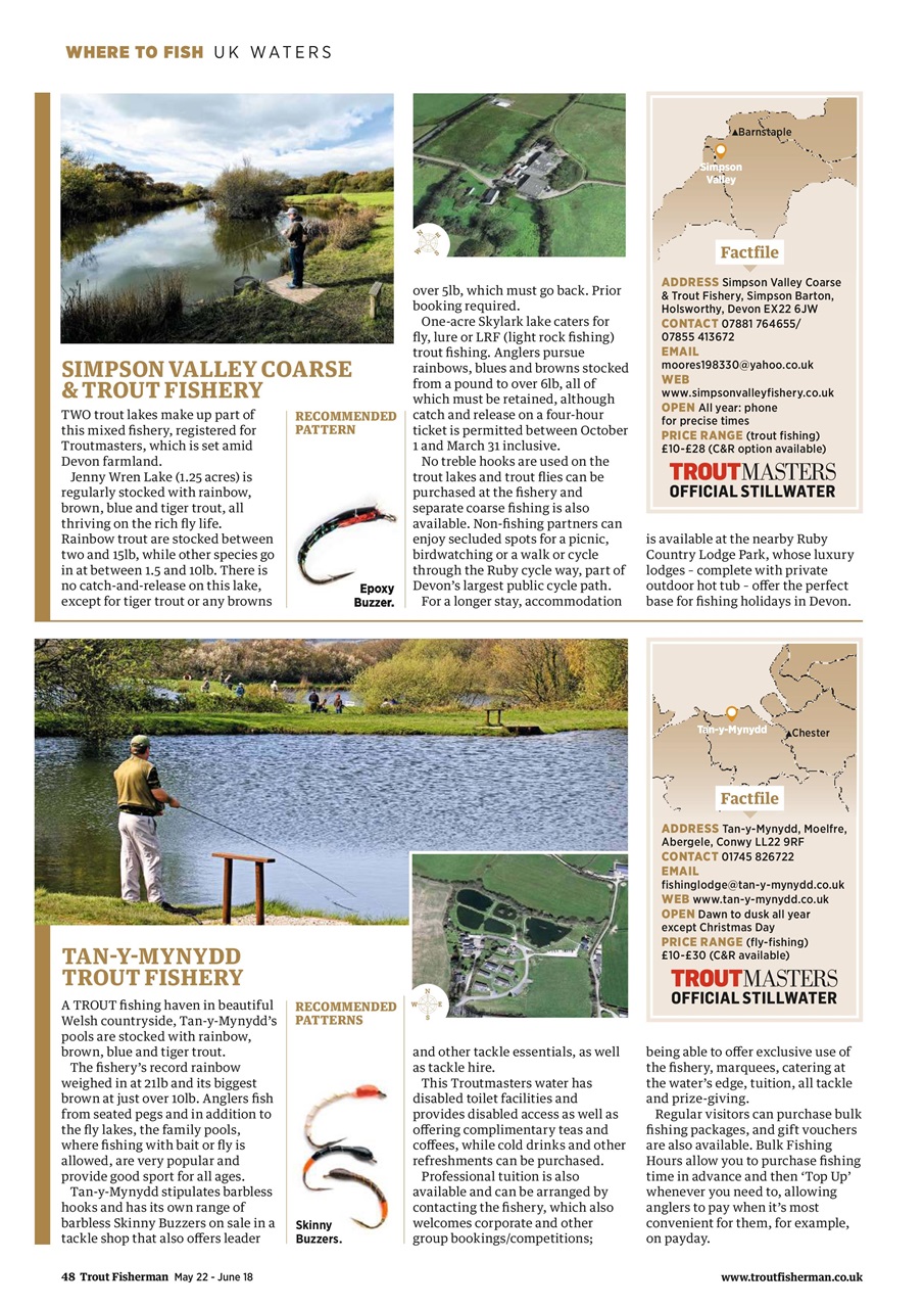 Trout Fisherman Preview Pages