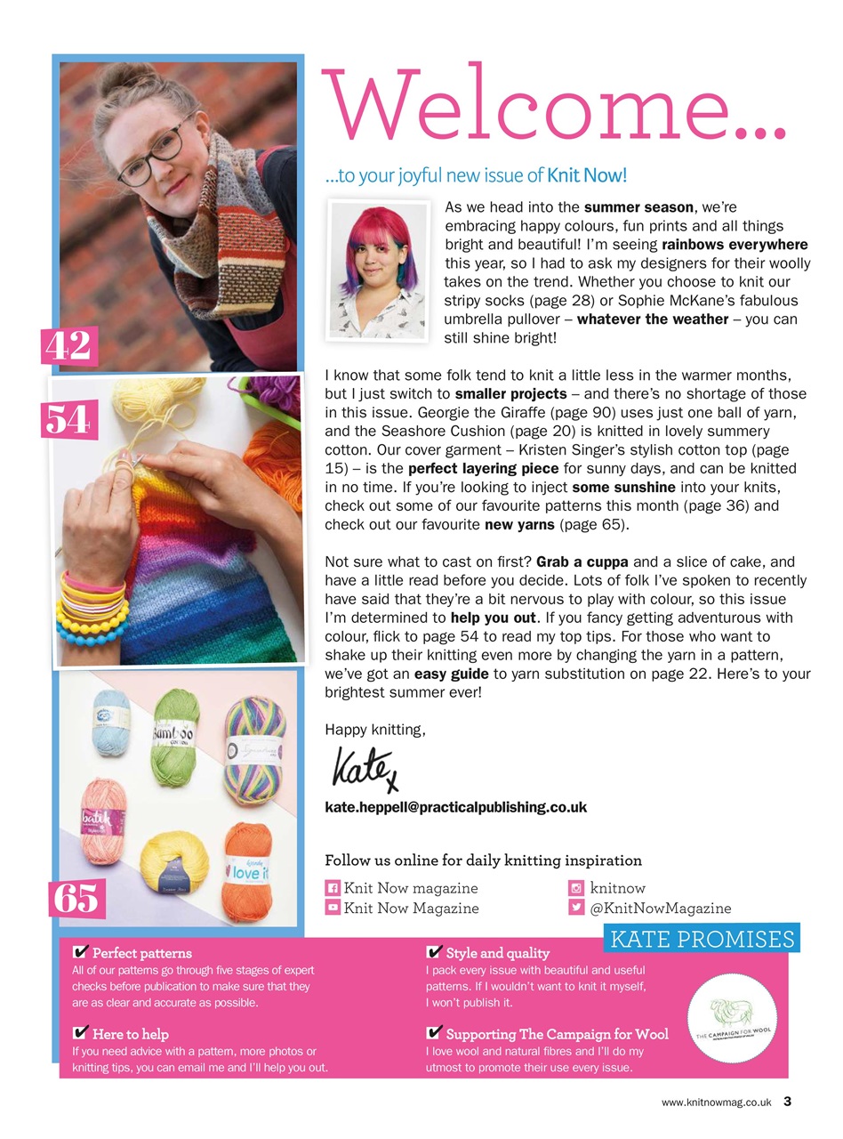 Knit Now Preview Pages