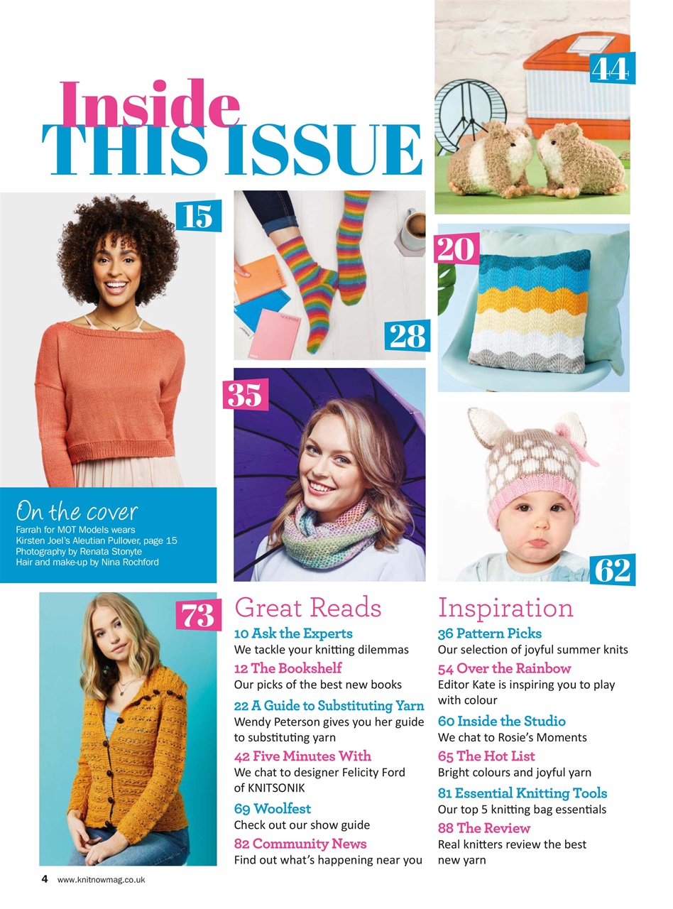 Knit Now Preview Pages