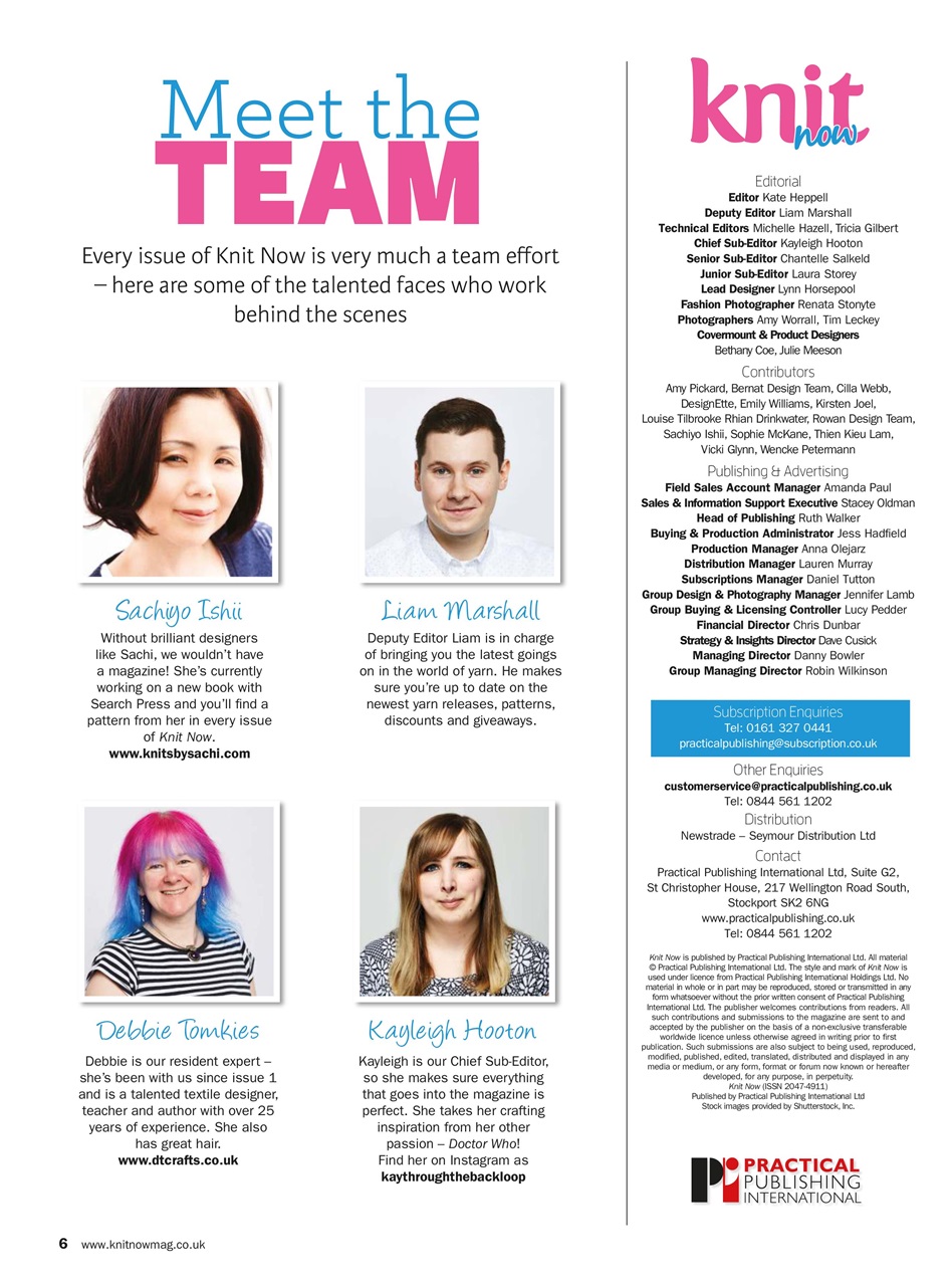 Knit Now Preview Pages