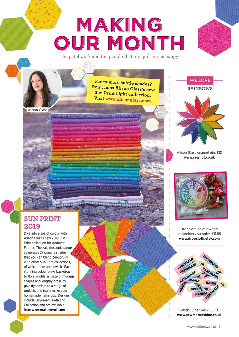 Quilt Now Preview Pages