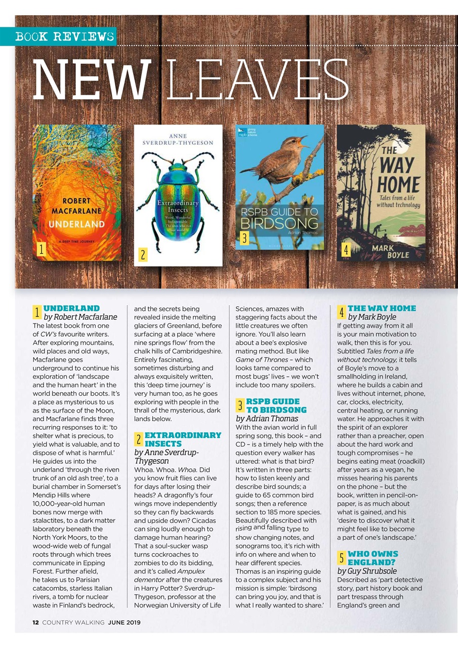 Country Walking Preview Pages