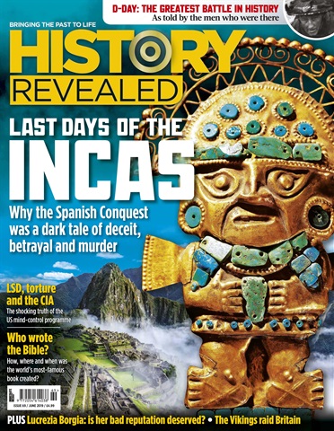 BBC History Revealed Magazine issue June 2019