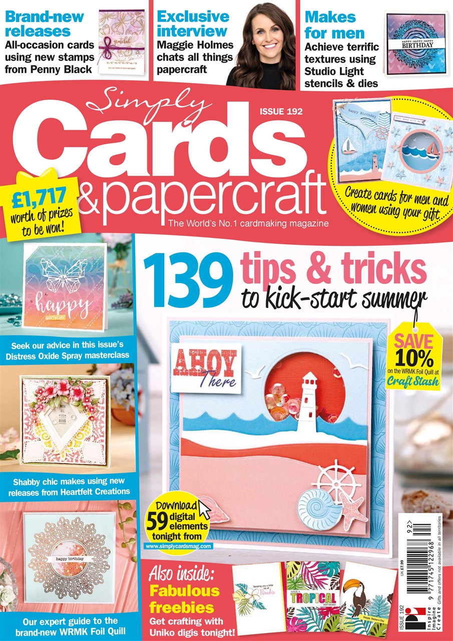 Simply Cards & Papercraft Preview Pages