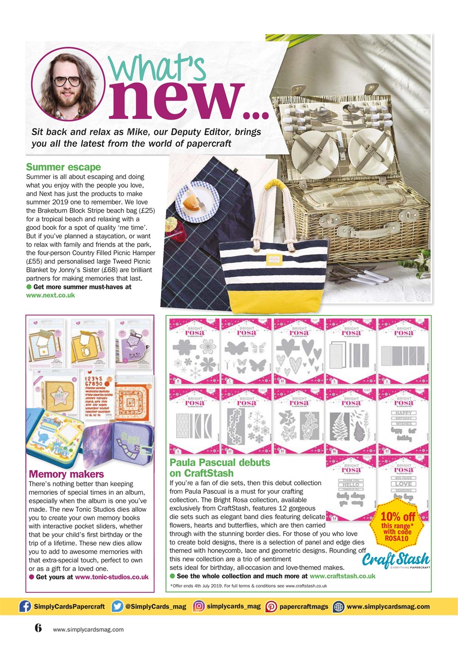 Simply Cards & Papercraft Preview Pages