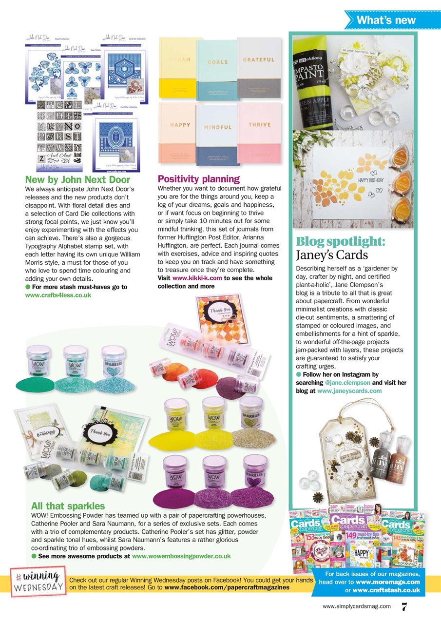 Simply Cards & Papercraft Preview Pages