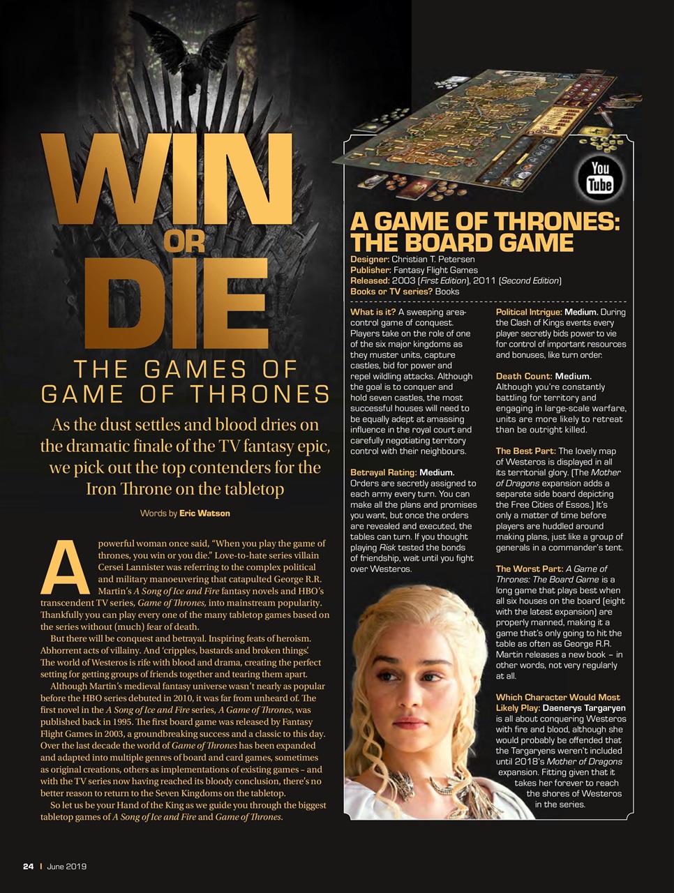 Tabletop Gaming Preview Pages