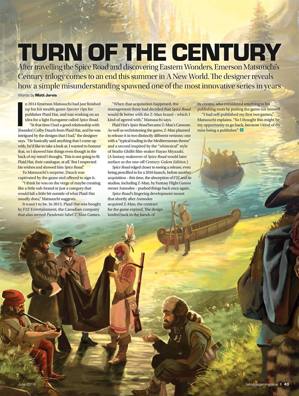 Tabletop Gaming Preview Pages