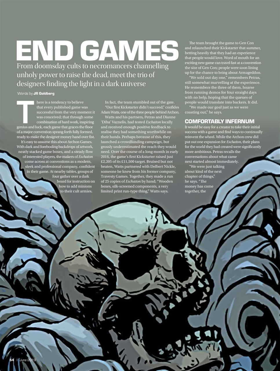 Tabletop Gaming Preview Pages