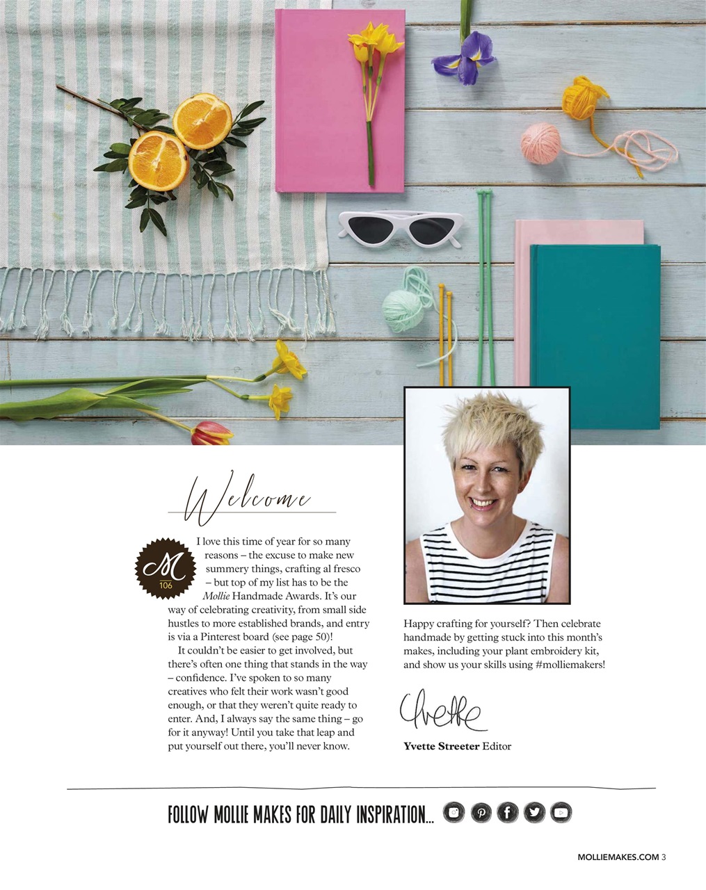 Mollie magazine Preview Pages