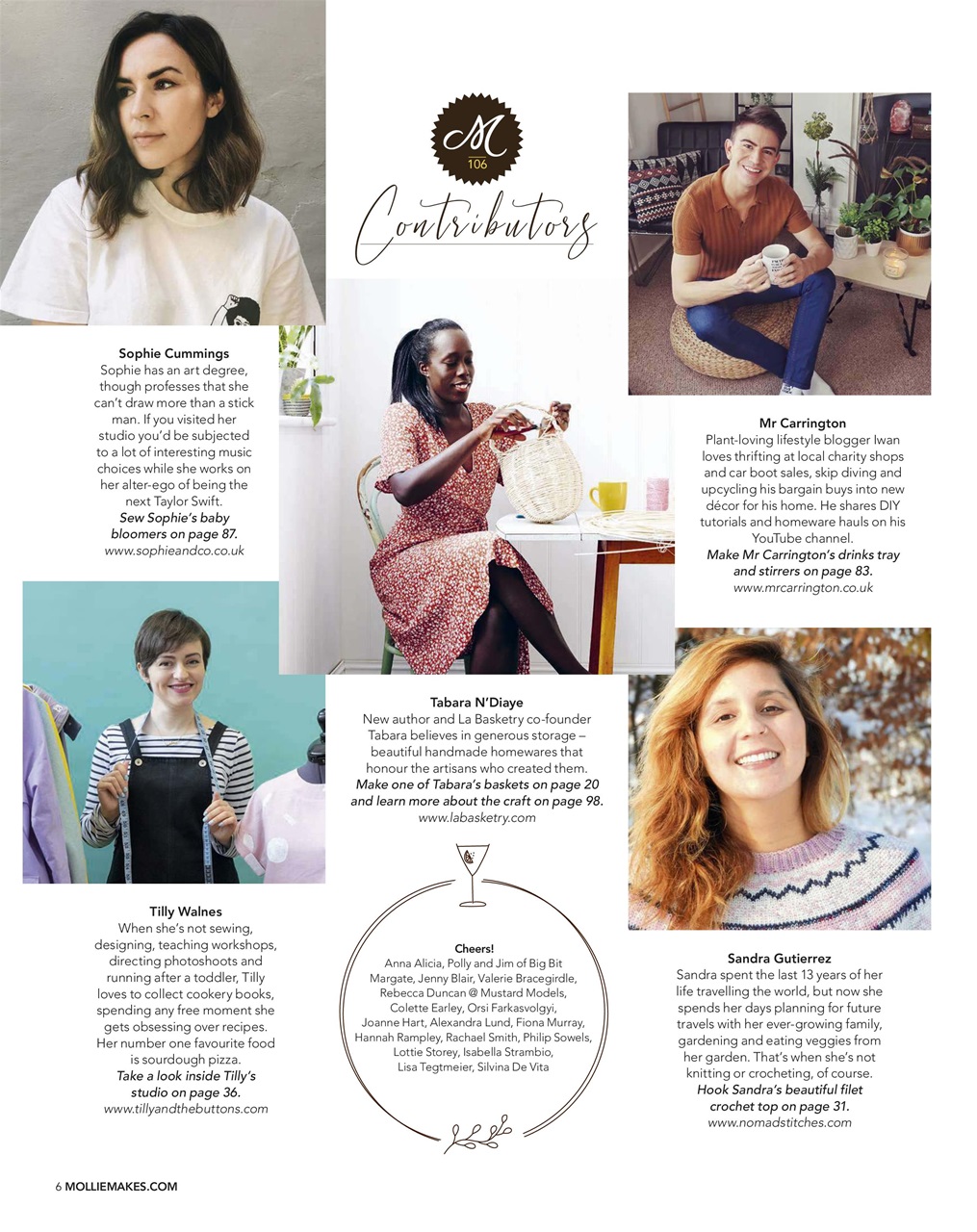 Mollie magazine Preview Pages