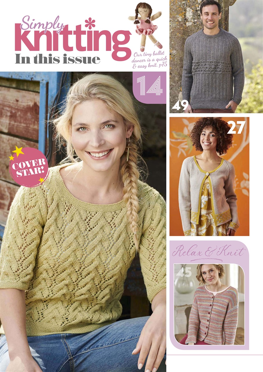 Simply Knitting Preview Pages