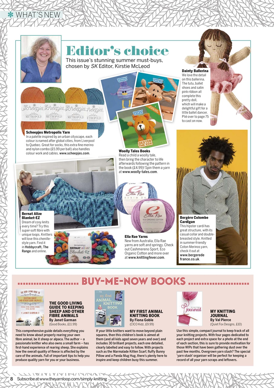 Simply Knitting Preview Pages