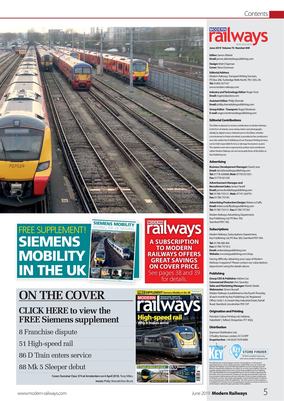 Modern Railways Preview Pages