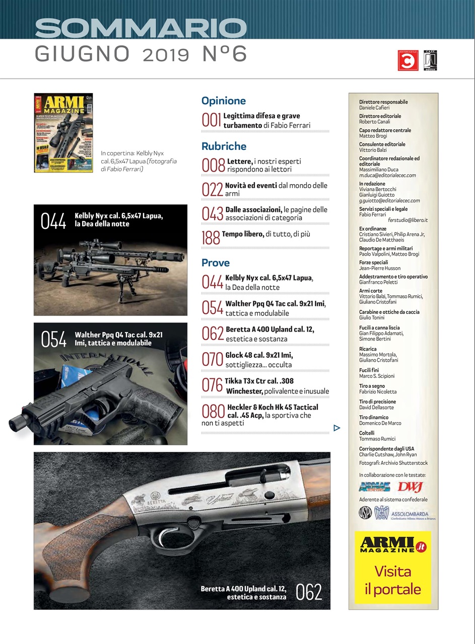 ARMI MAGAZINE Preview Pages