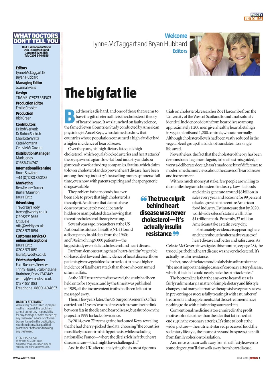 What Doctors Don't Tell You Preview Pages