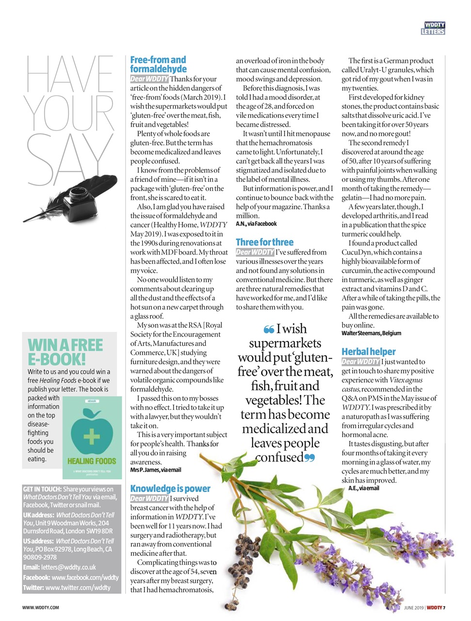 What Doctors Don't Tell You Preview Pages