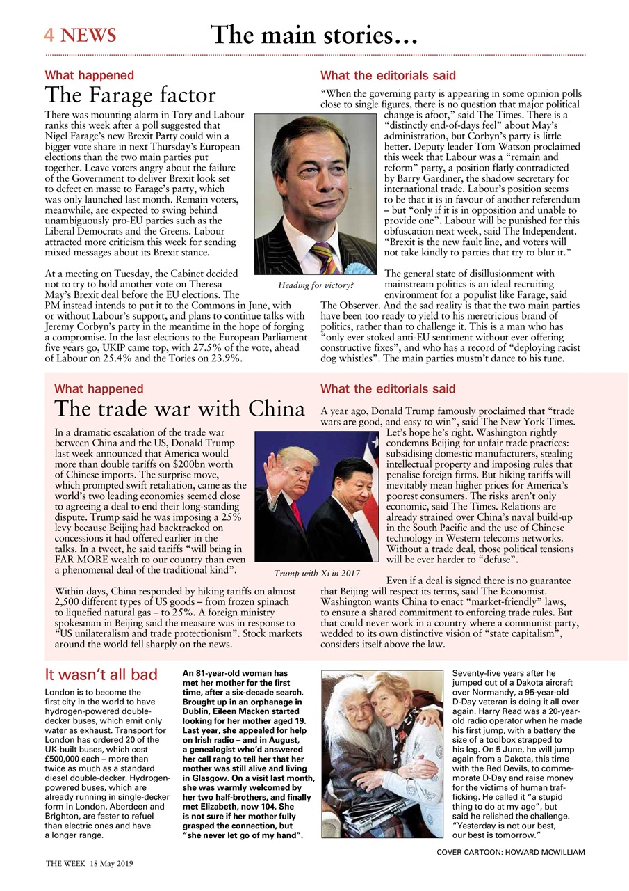 The Week Preview Pages