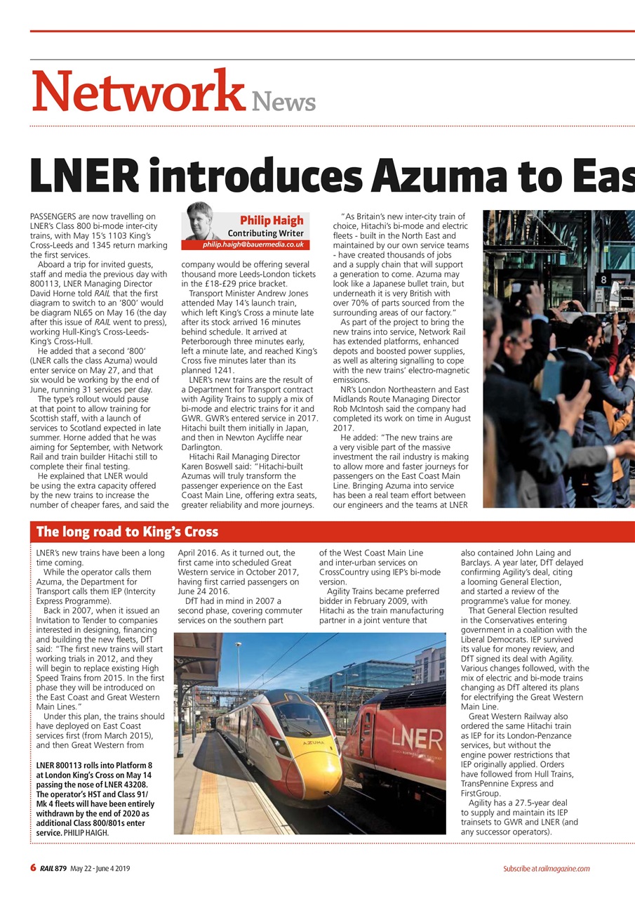 Rail Preview Pages