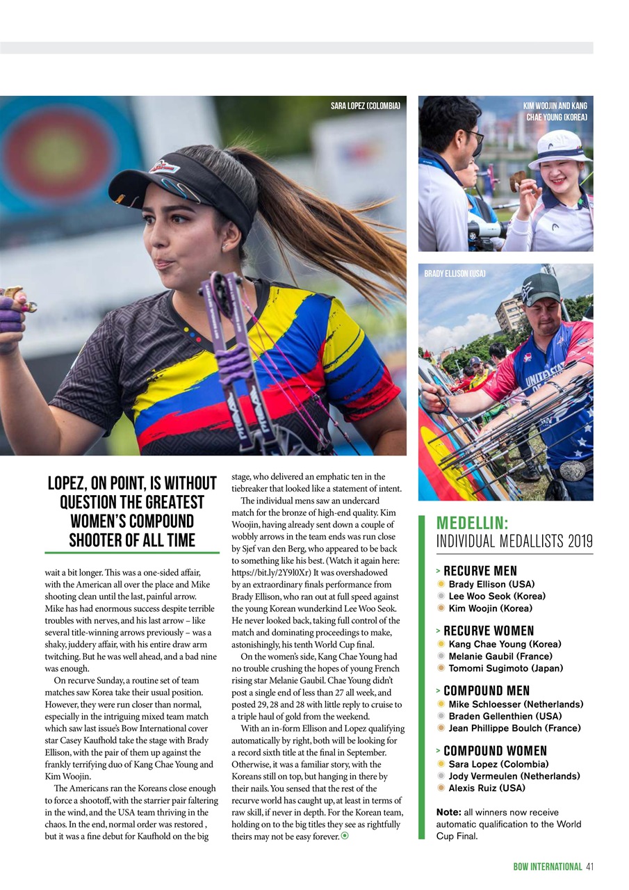 Bow International Preview Pages
