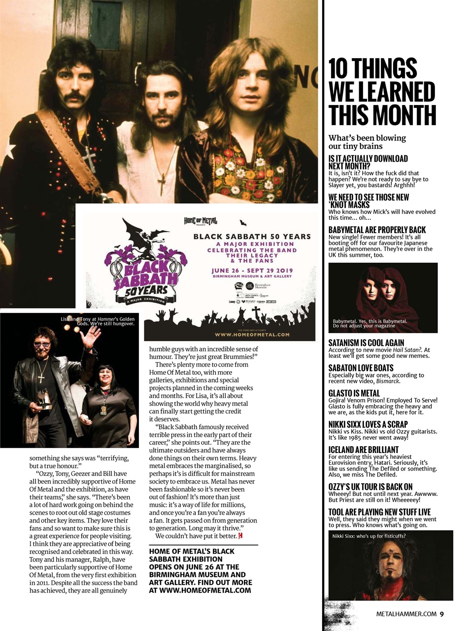Metal Hammer Preview Pages