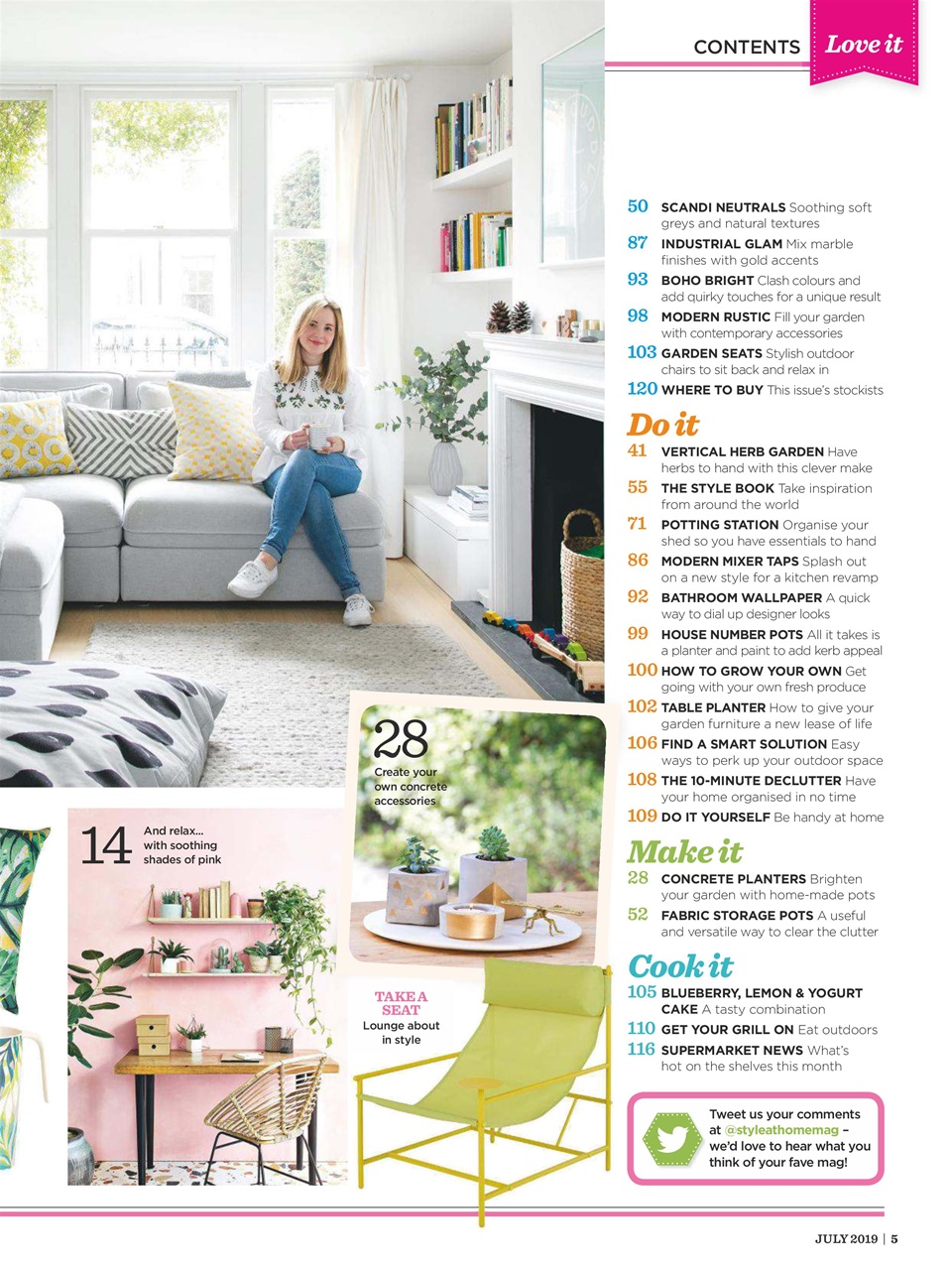 Style at Home Preview Pages