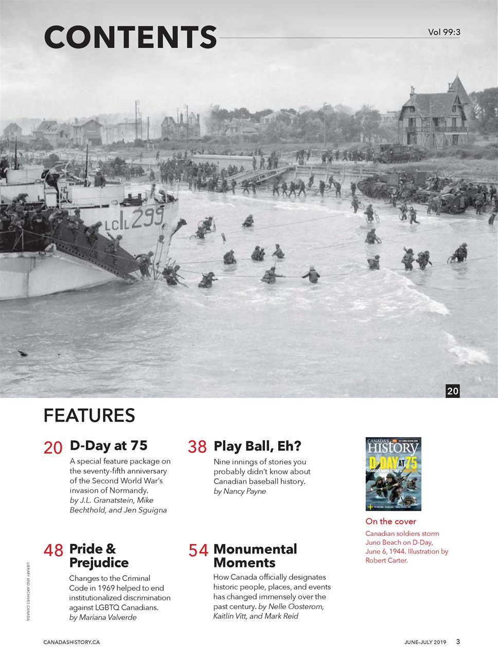 Canada's History Preview Pages